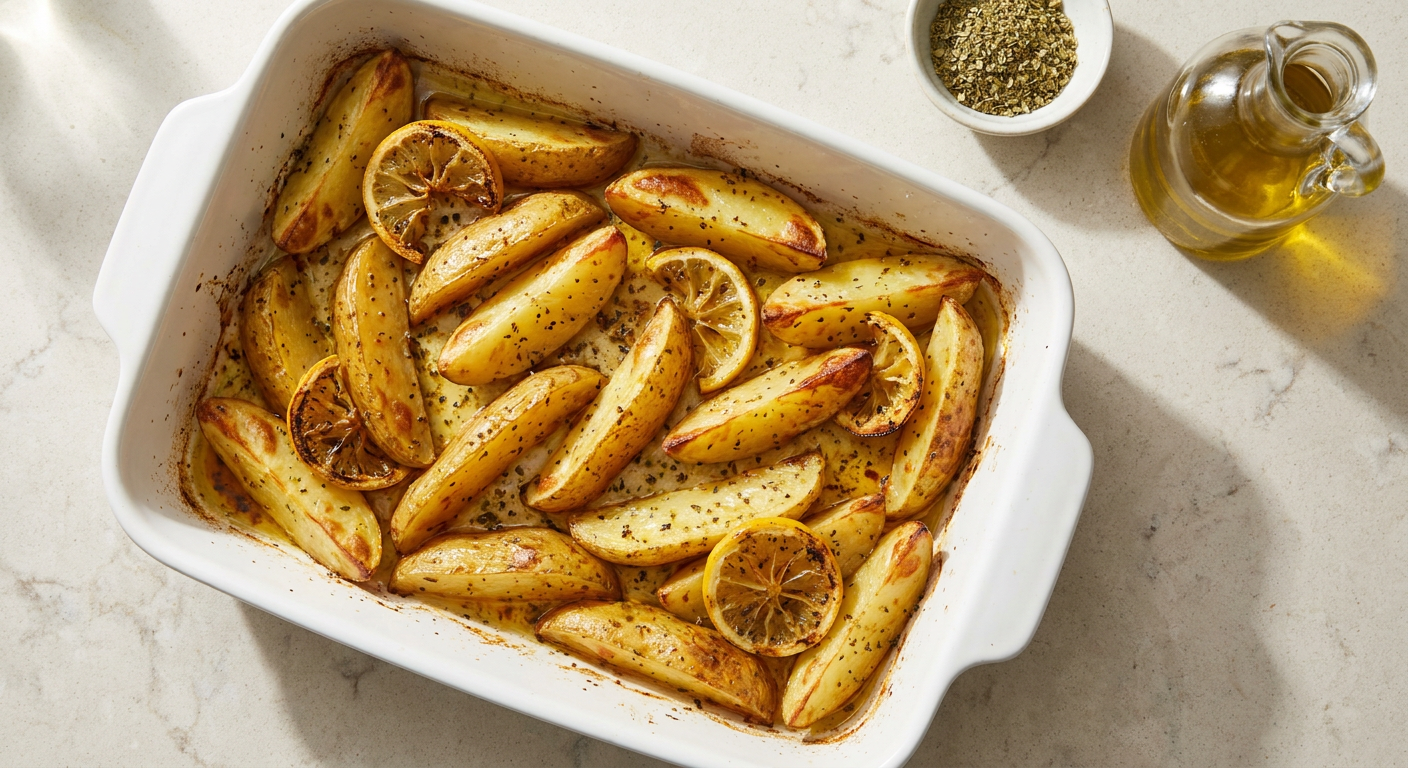 Greek Patates Lemonates — recipe photo by Culiora