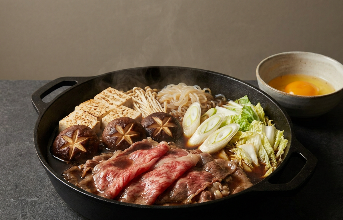 Sukiyaki japonés