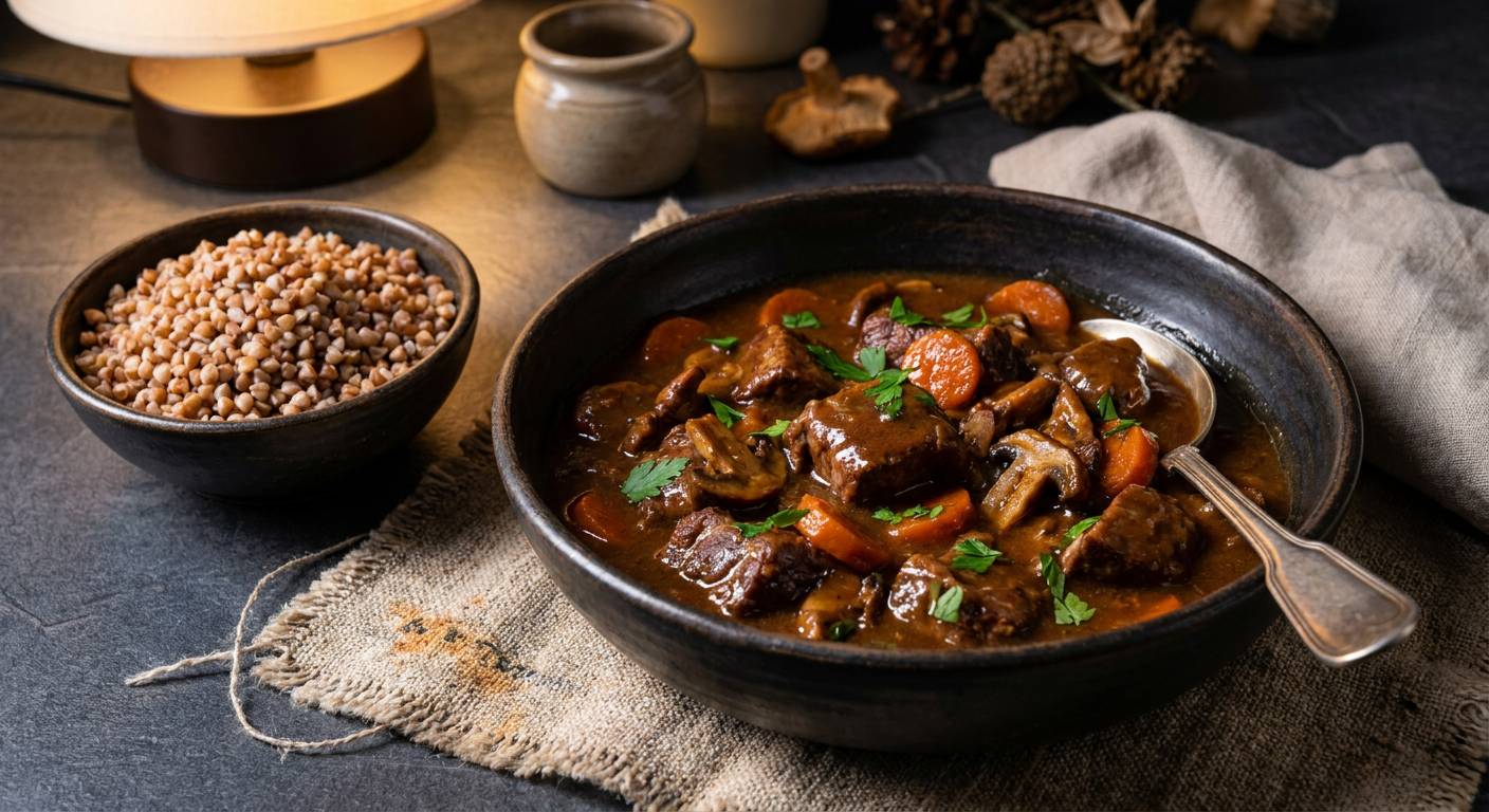 Goulash di cinghiale alla polacca (Gulasz z dzika)