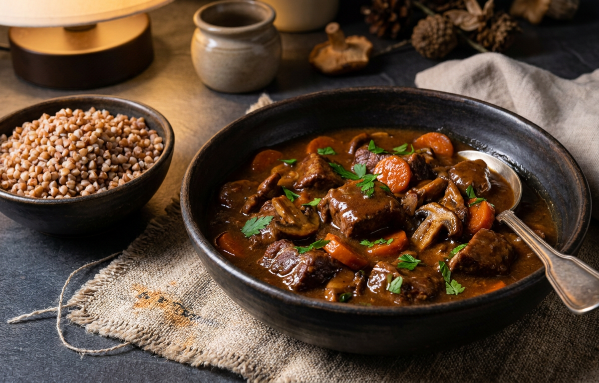 Goulash di cinghiale alla polacca (Gulasz z dzika)