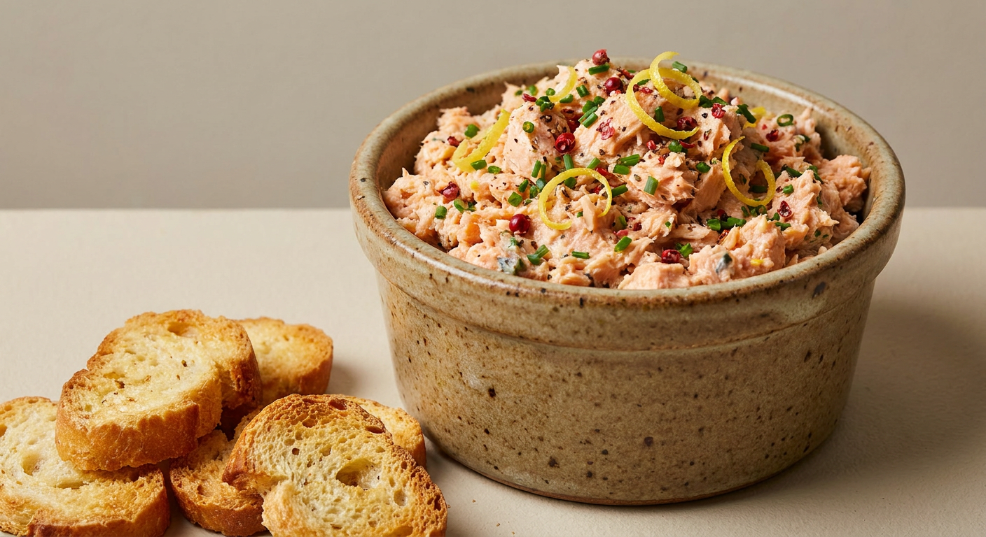 Rillettes di salmone alla francese