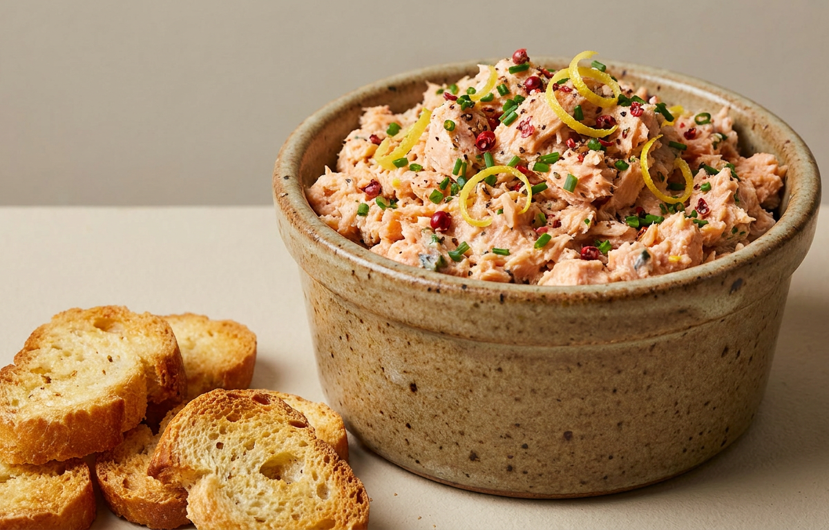 Rillettes di salmone alla francese